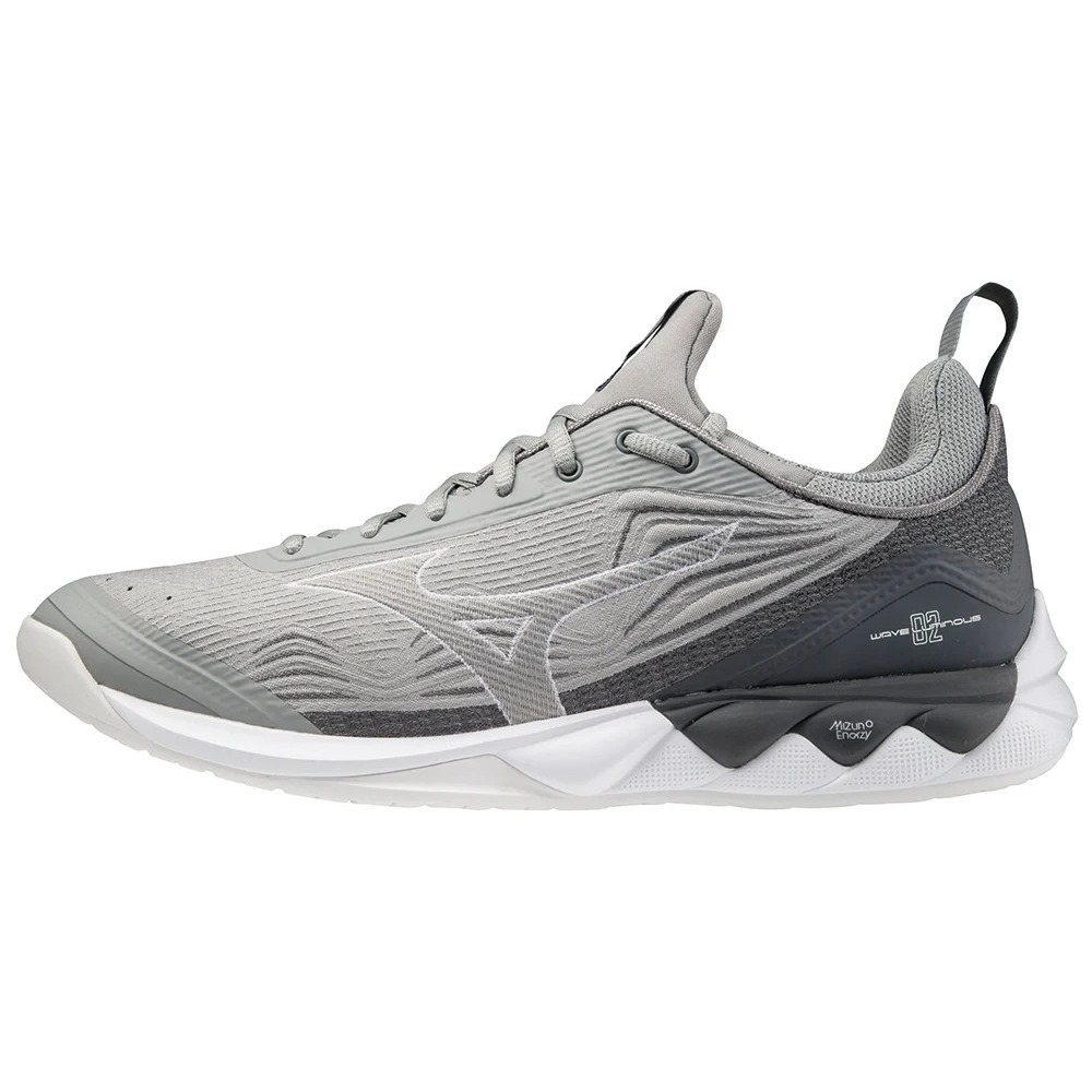 Womens Size 10.5 - Mizuno Wave Luminous 2 Court Shoes Grey NEW